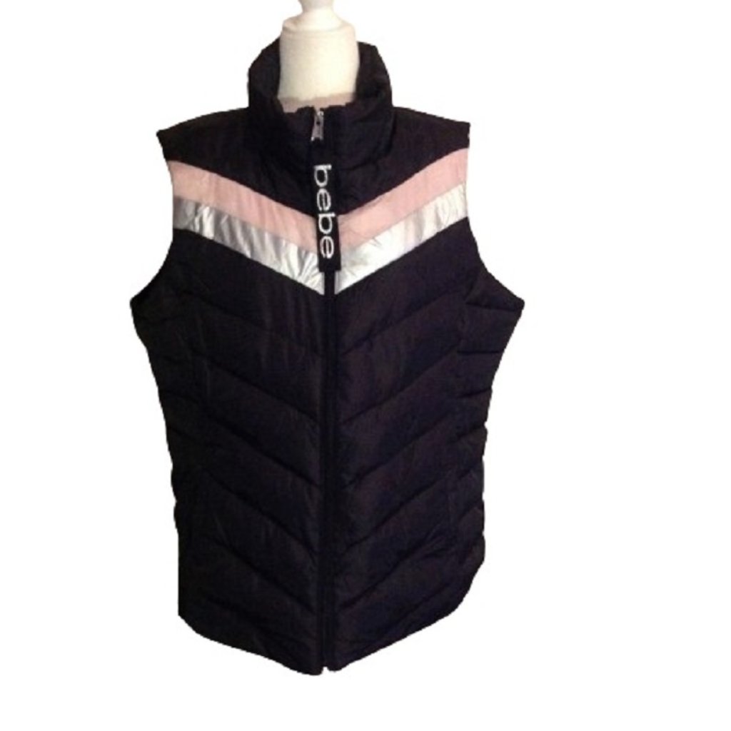 Bebe Puffer Vest New With Tickets Size Xl
